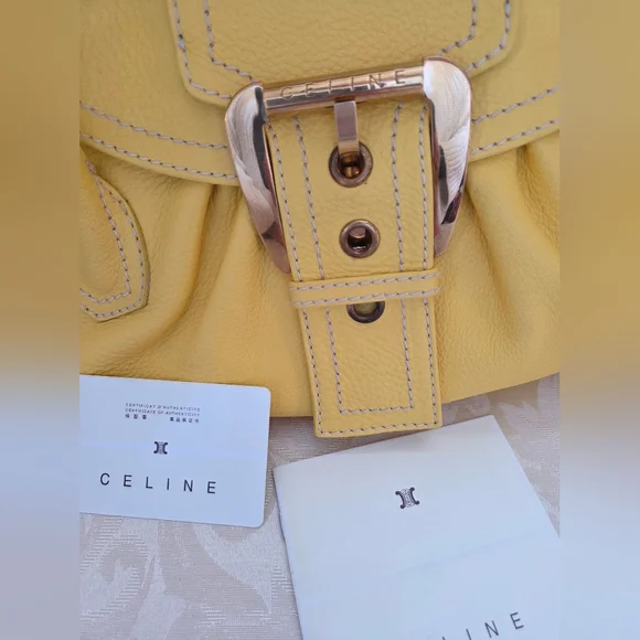 Celine Leather Shoulder Bag - Picture 2 of 8